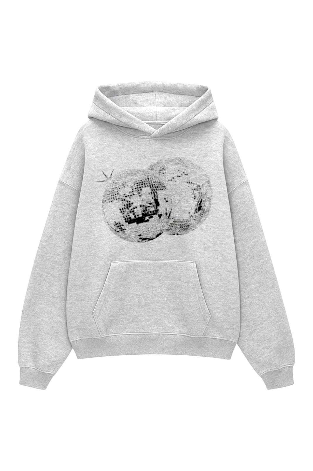 Grey Two Disco Kapşonlu Sweatshirt