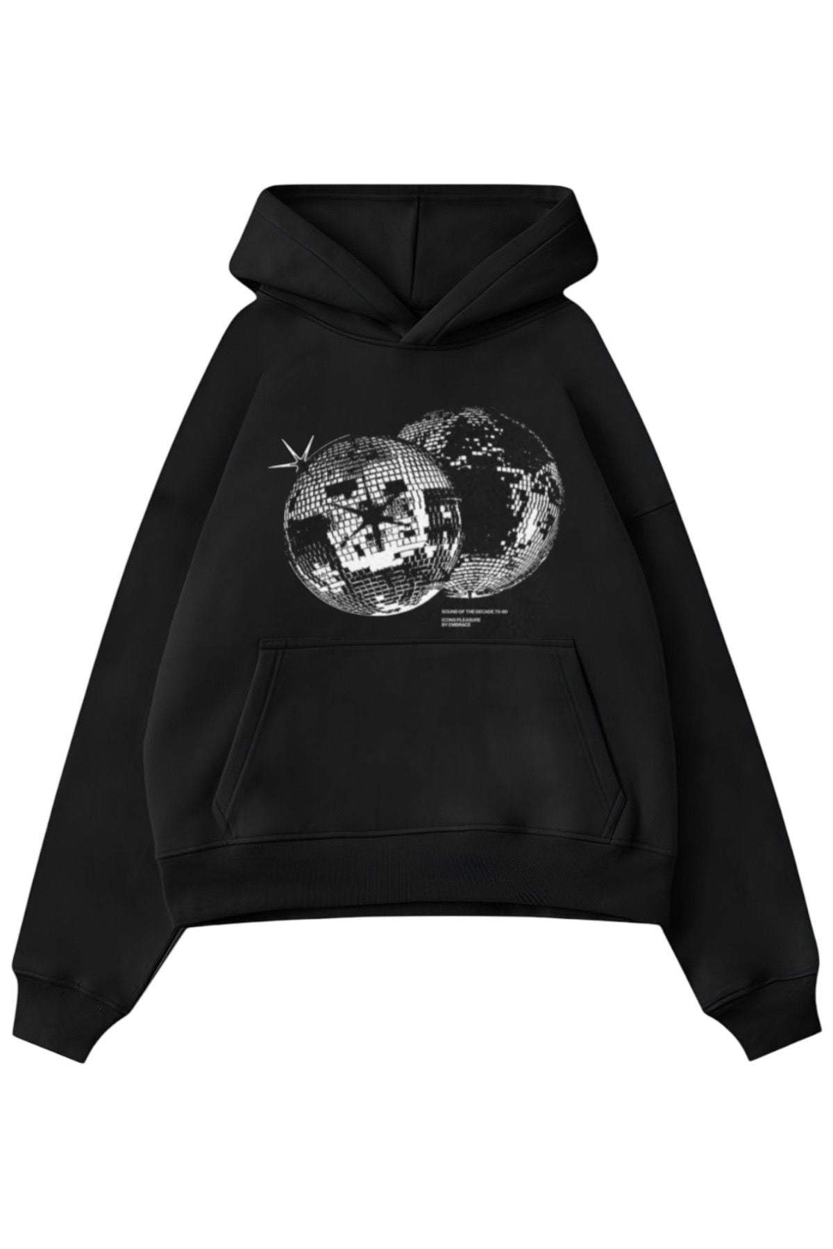 Black Two Disco Sweatshirt