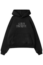 Black Gods Favorite Taşlı Sweatshirt
