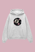 Grey Bilardo Topu Taşlı Sweatshirt