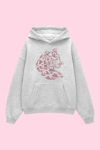 Grey Tiger Taşlı Sweatshirt