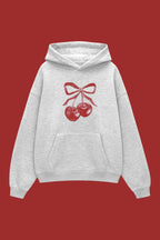 Grey Cherry Sweatshirt