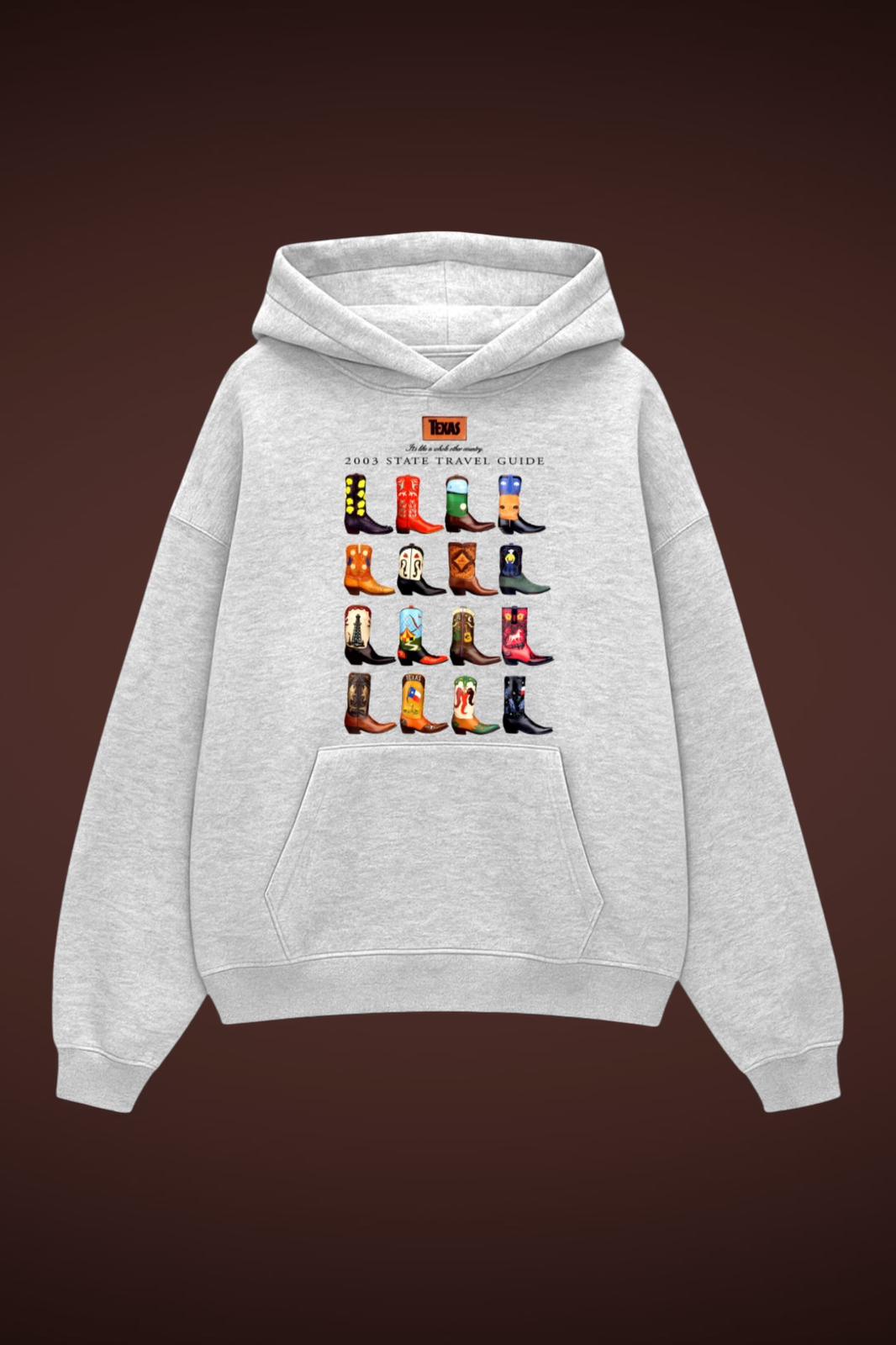 Grey Travel Guide Sweatshirt