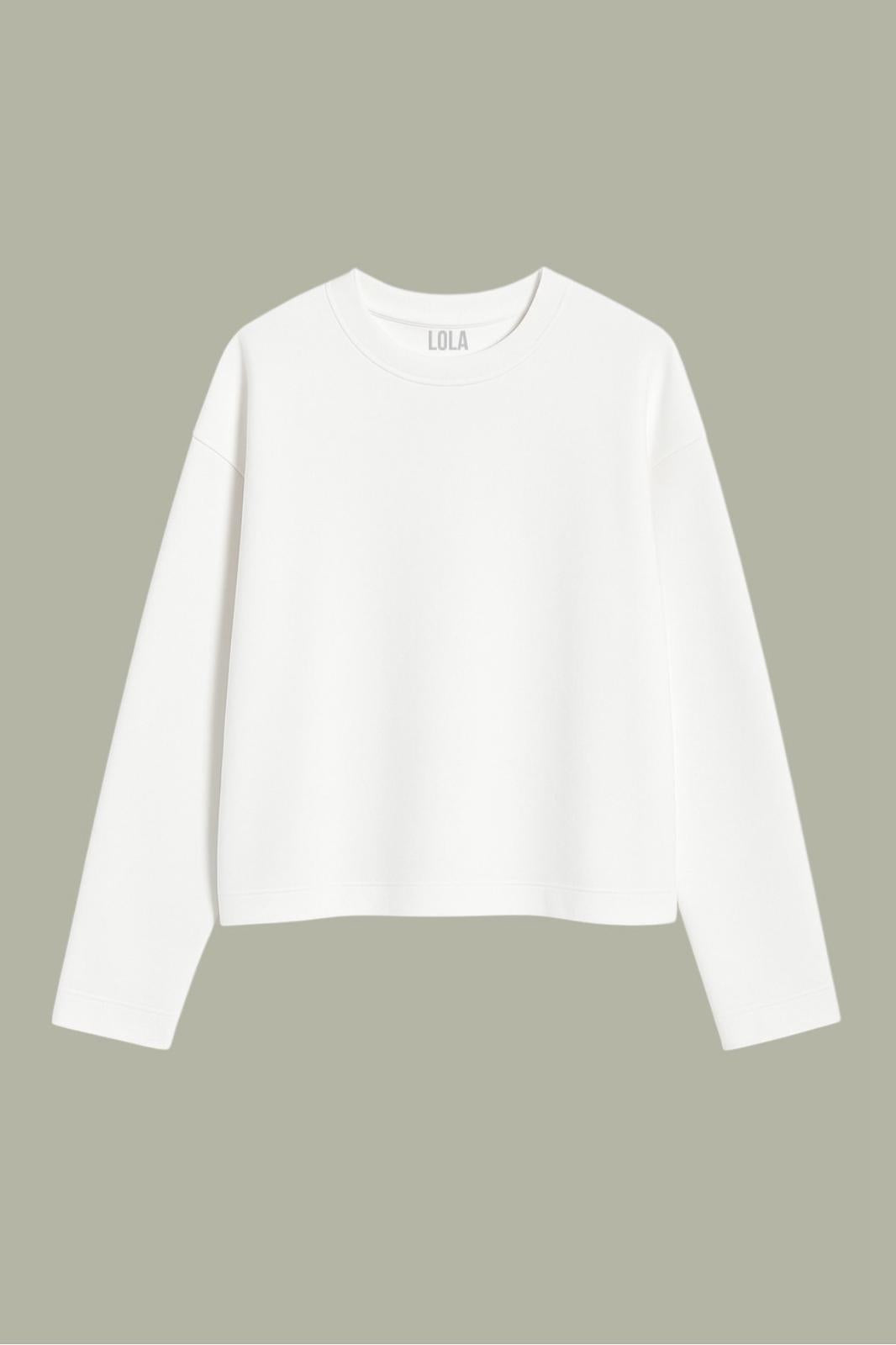 White 2 İplik Sweatshirt
