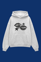 Grey Two Lips Sweatshirt