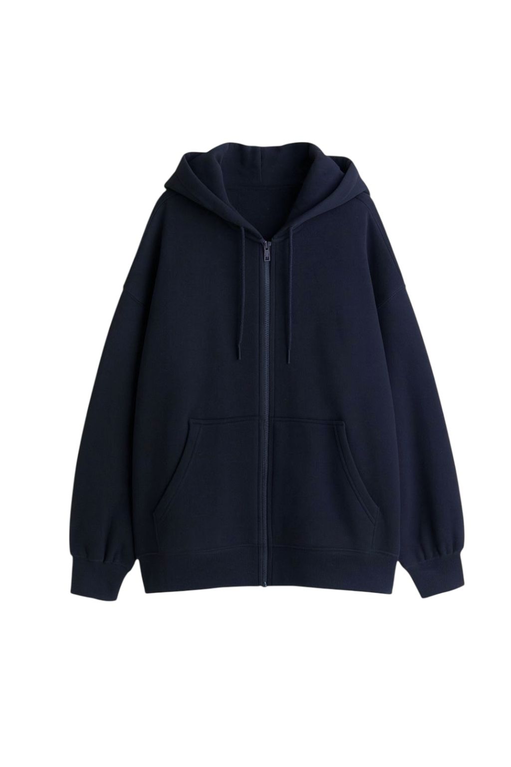 Navy Blue Oversize Hırka