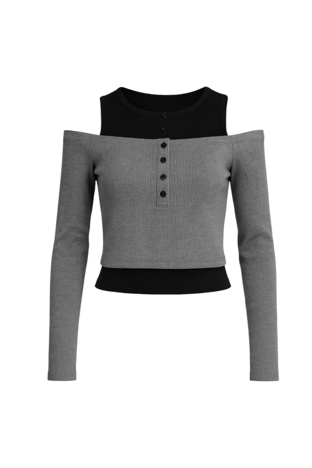 Strappy Madonna Bluz