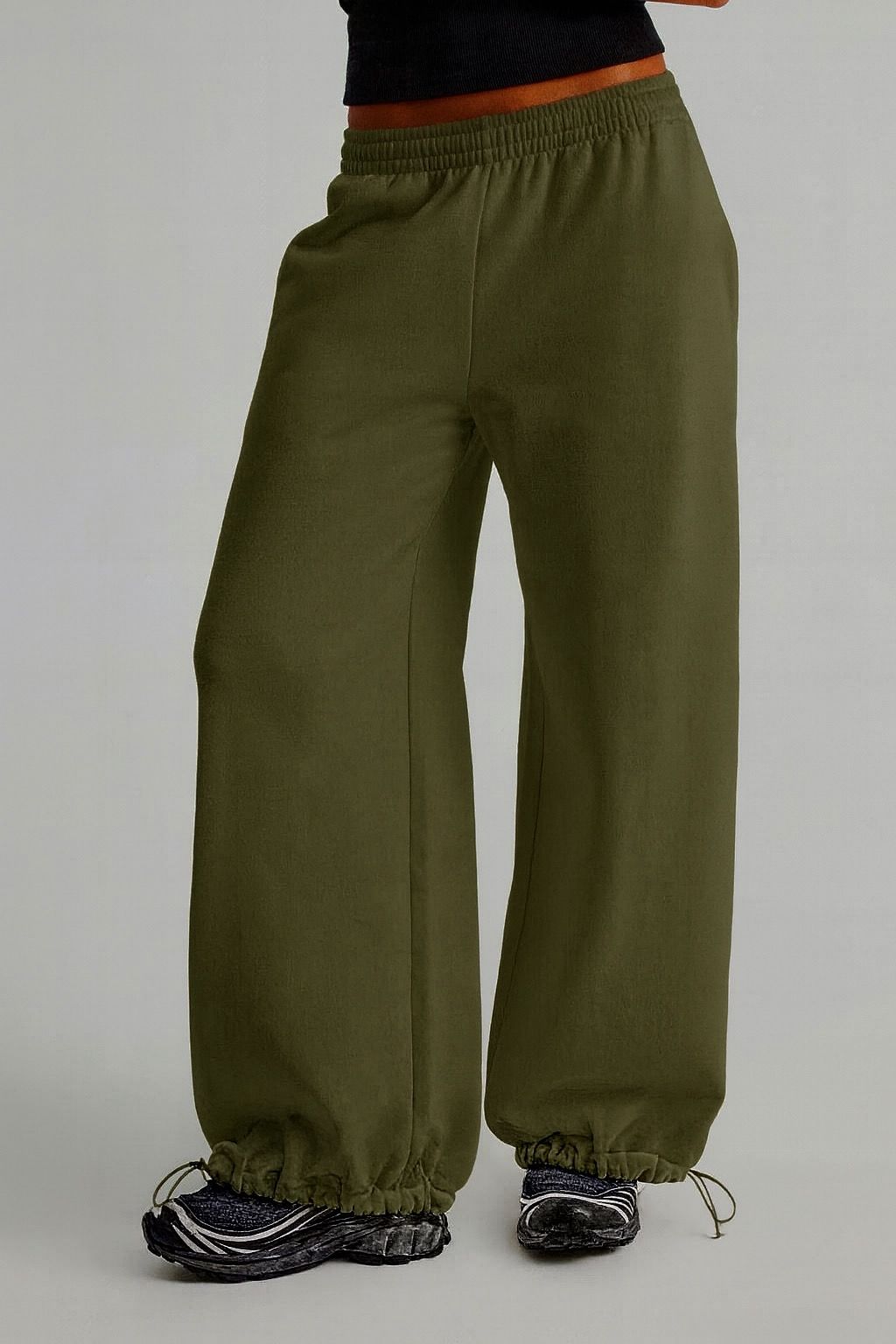 Green Paçası Ayarlanabilir Eşofman Altı