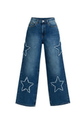 Blue Star Big Pantolon