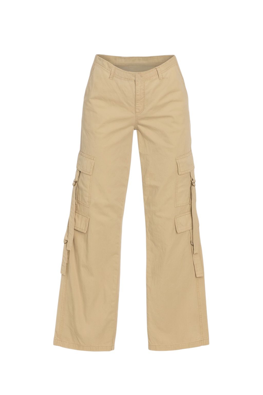 Krem Plenty Kargo Cep Pantolon