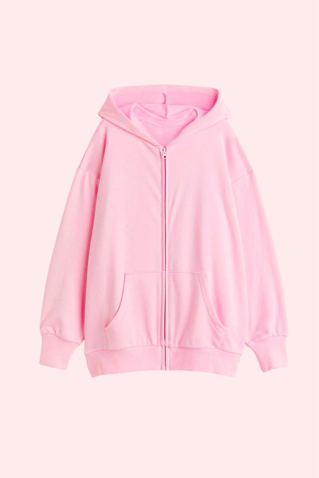 Pink Oversize Hırka