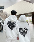 Grey Sırt Manifest More Love Sweatshirt