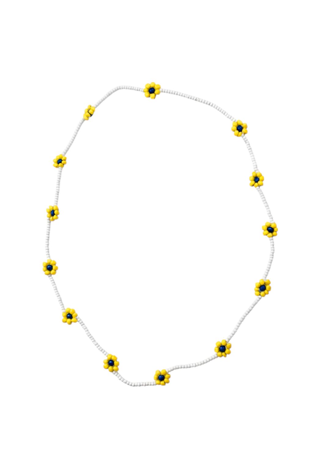 Boncuk Flower Kolye