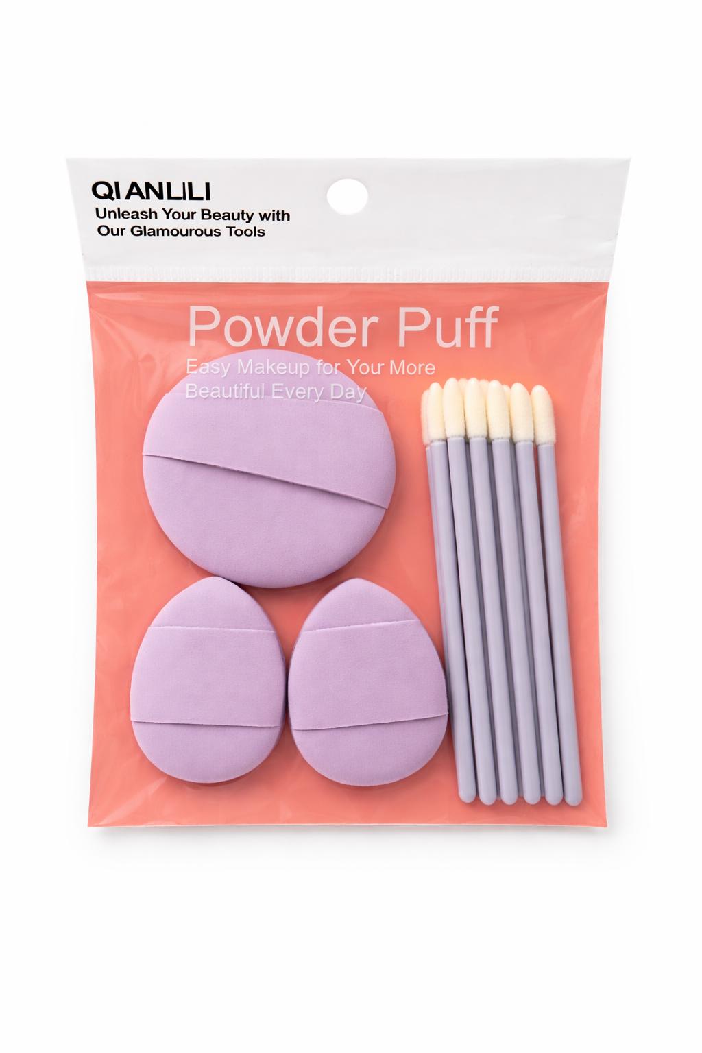 Purple 3 Power Puff