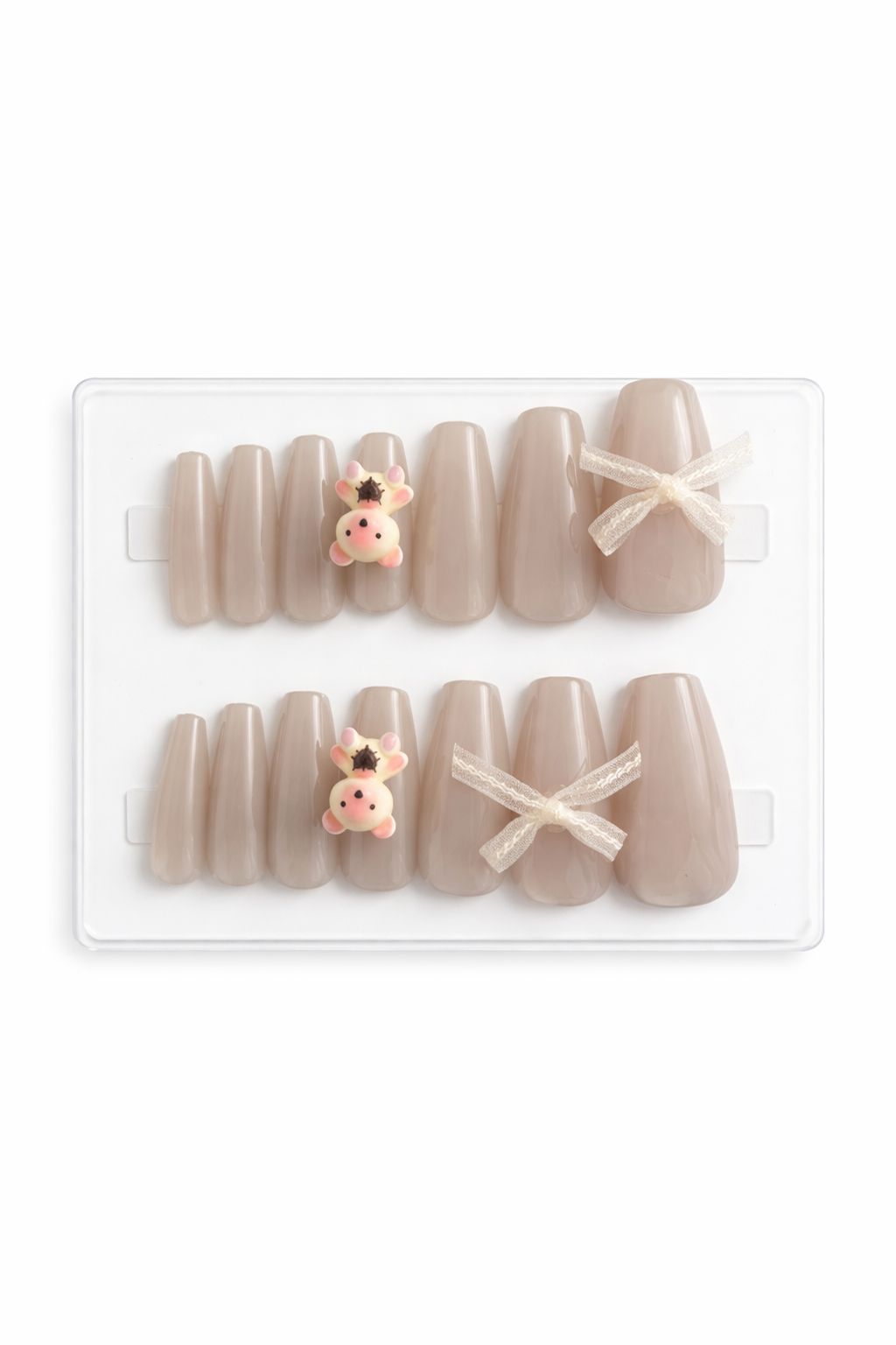 Pearl Teddy Nail Art