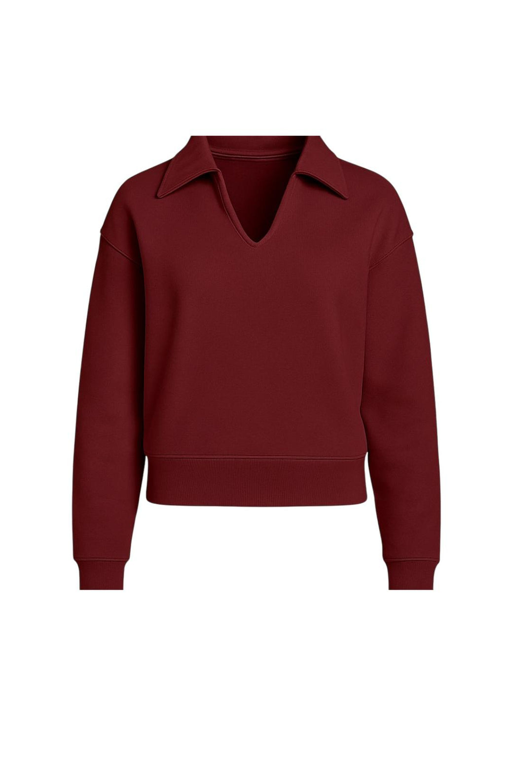 Polo Yaka Sweatshirt
