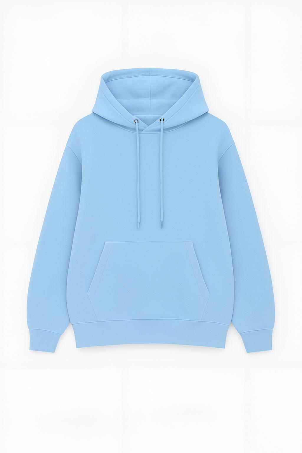 Dar Kalıp Kapuşonlu Sweatshirt