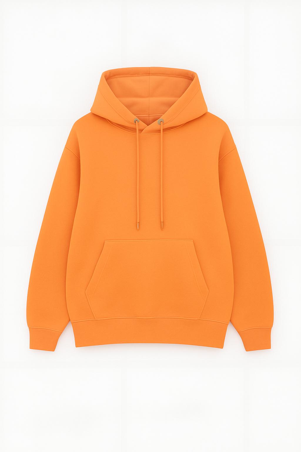 Dar Kalıp Kapuşonlu Sweatshirt