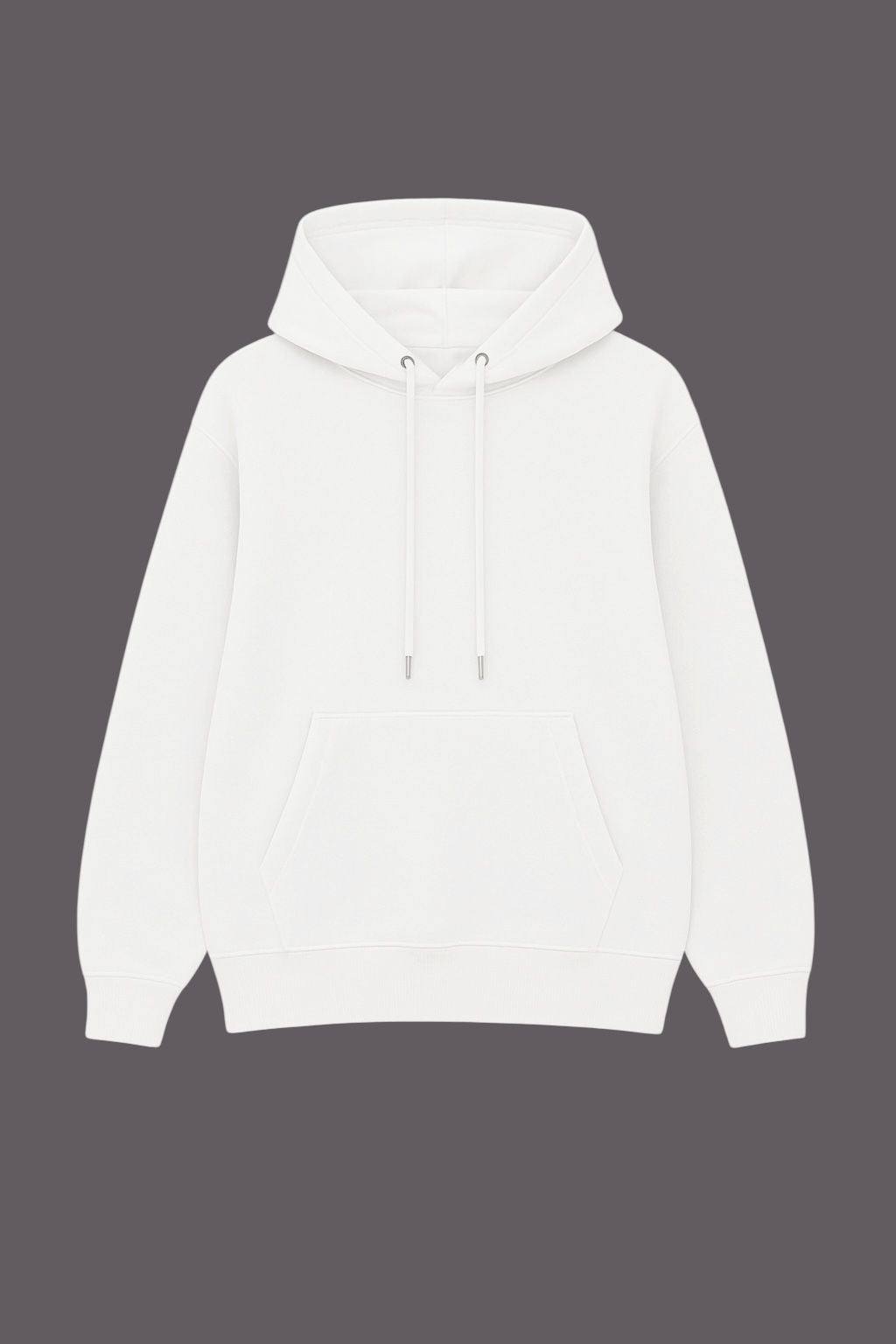 Dar Kalıp Kapuşonlu Sweatshirt