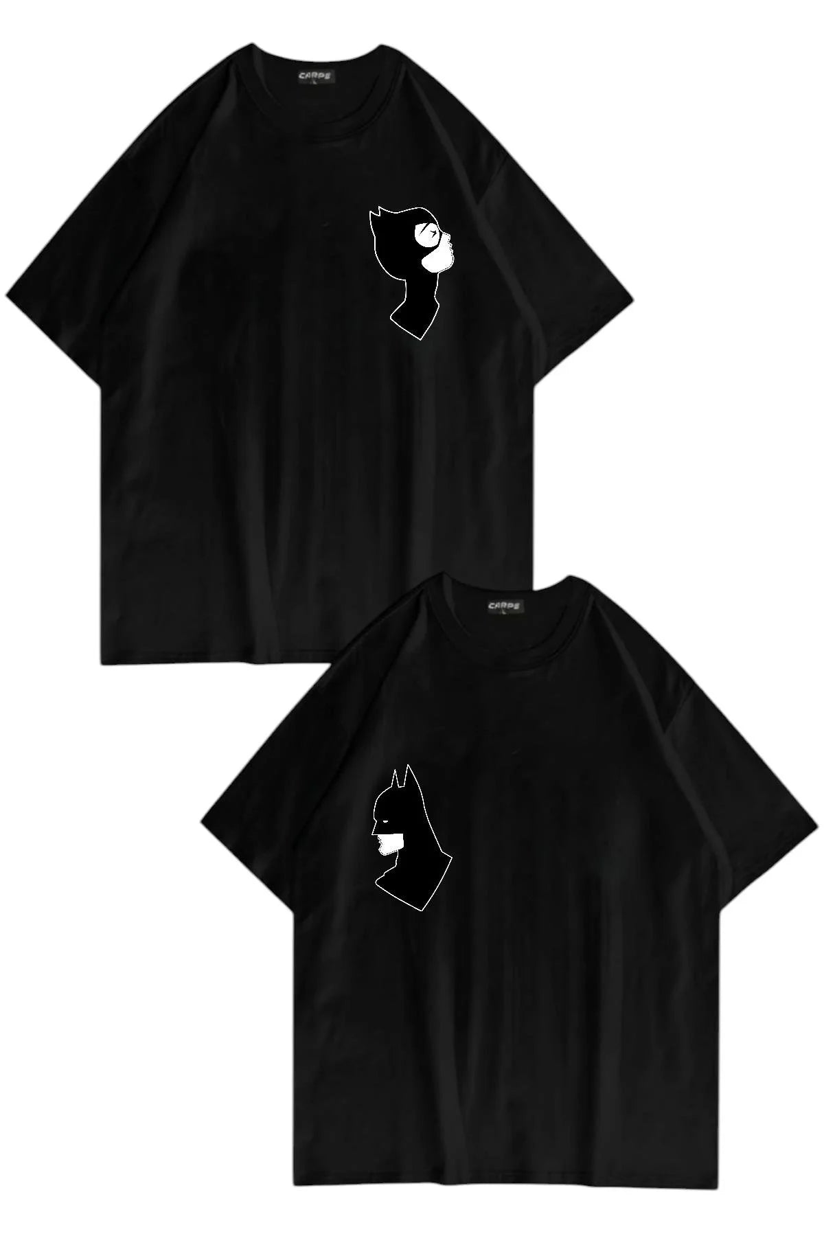 Black Batman Oversize Tshirt