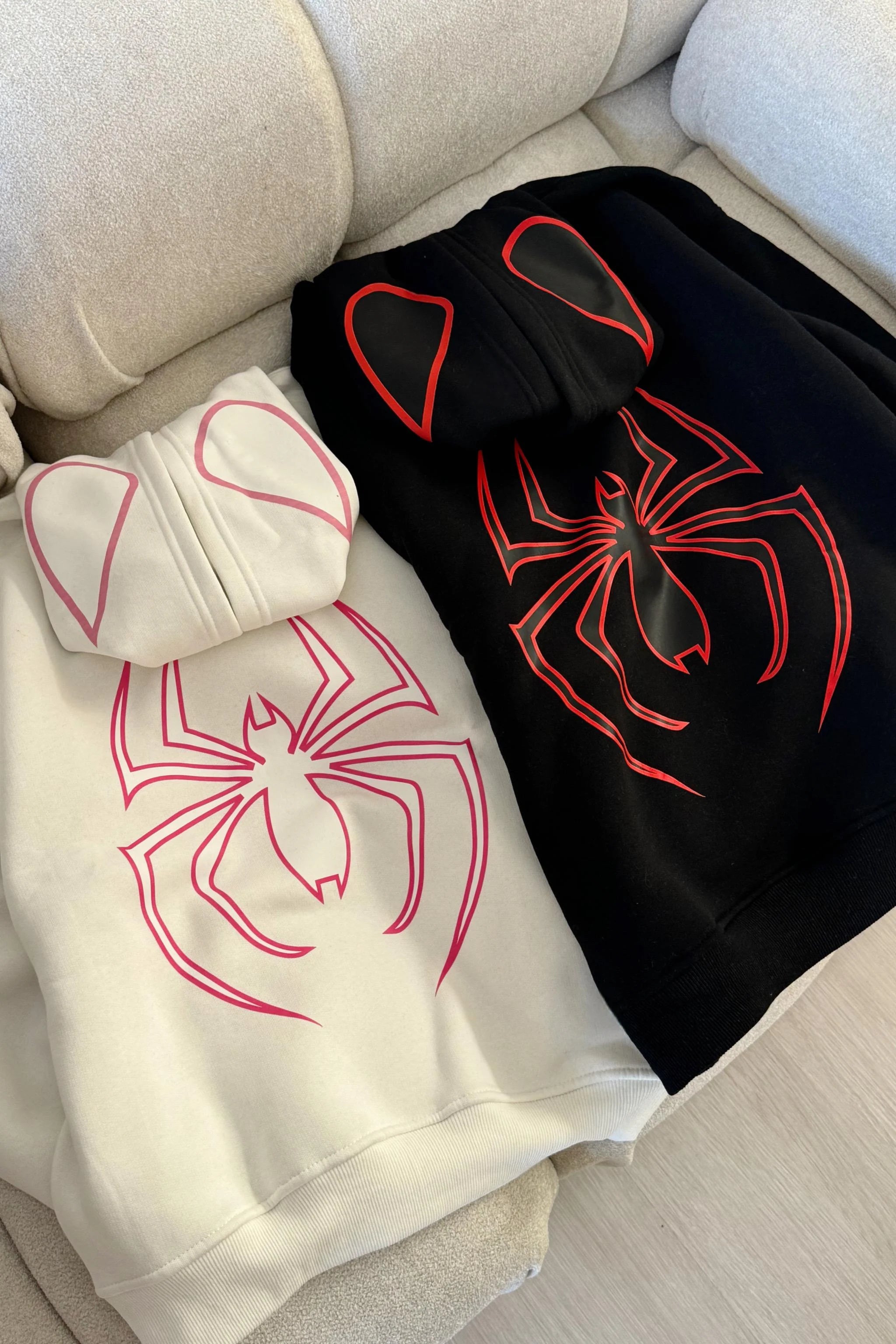 White Big Spider Sweatshirt