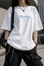 White Blueberry Oversize T-shirt