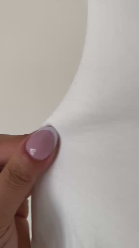 White Alora Detaylı Parçalı Bluz