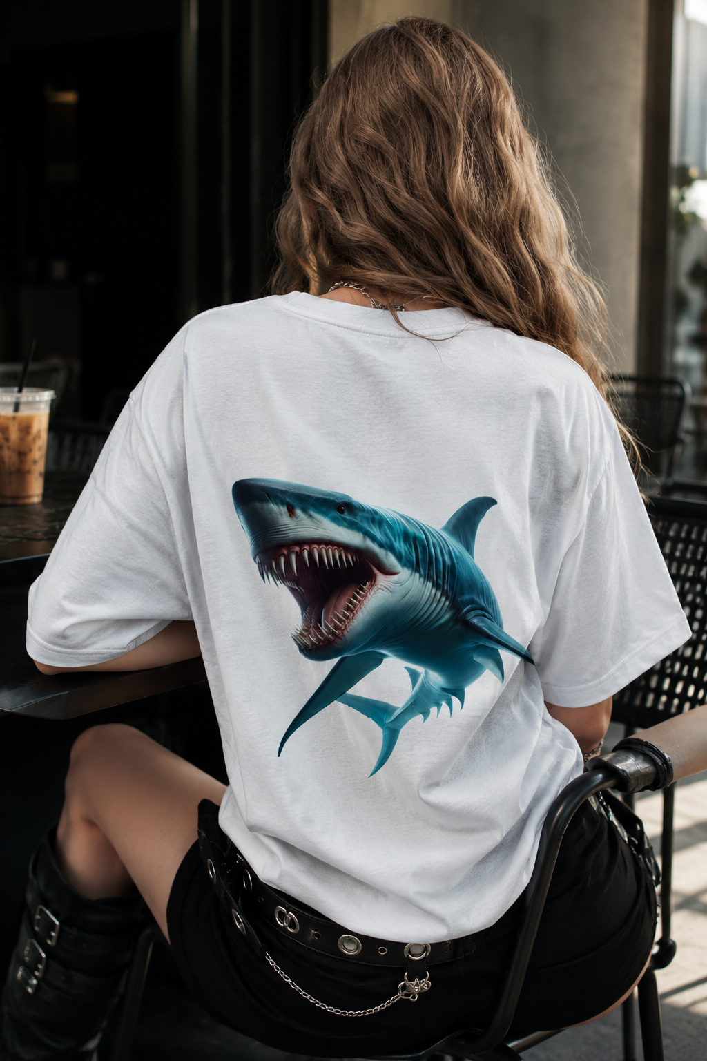 White Shark Oversize T-shirt