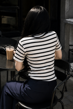 Black and White Triko T-shirt